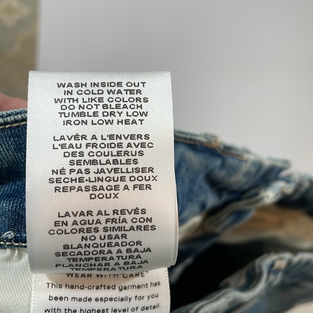 Good American Good Legs Crop Jeans Size 14 / 32 NWT NEW - Picture 13 of 13